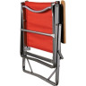 Кресло складное KOVEA TITAN FLAT CHAIR II M, красный KECU9CA-06SU